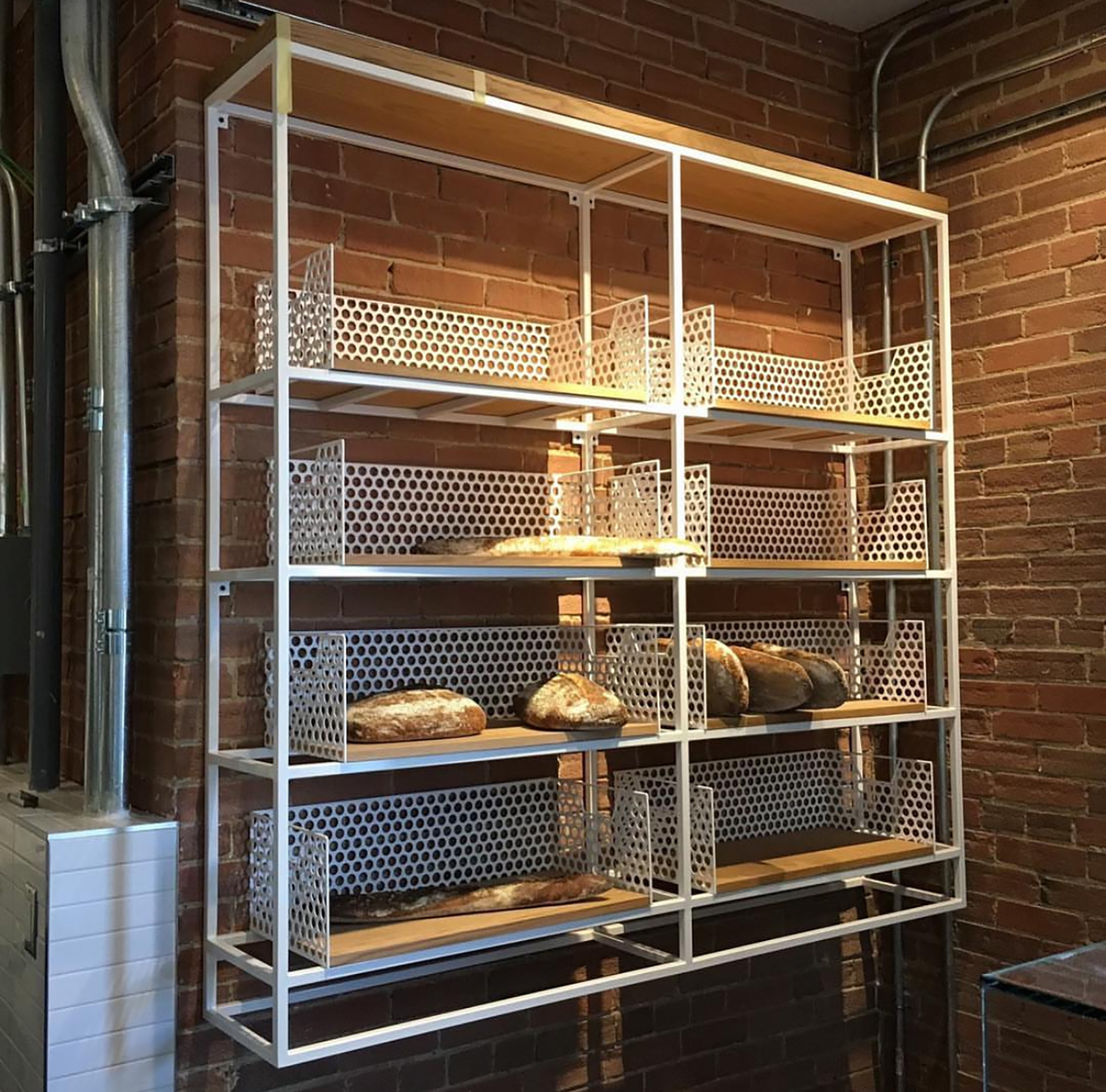 We are custom metal fabrication that can fabricate Custom metal shelving unit for your kitchen